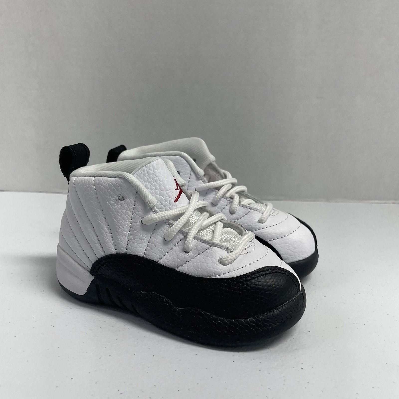 Air Jordan 12 Retro Td Taxi Flip 850000 162 Size 6 C Baby Toddler Shoes White